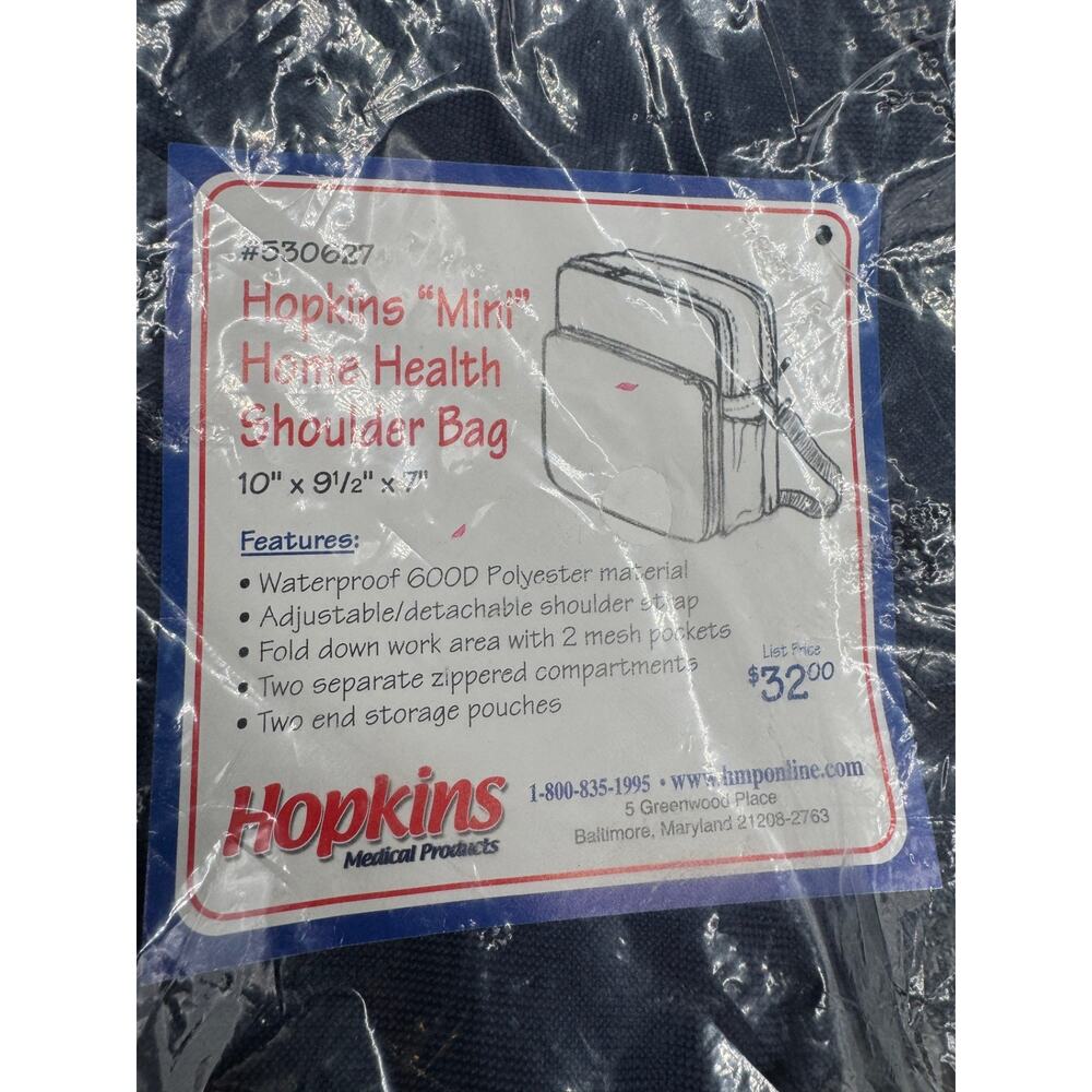 Hopkins Home Health Bag, NIB